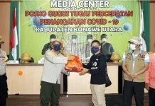 Bupati Konut Minta Ormas Turut Berperan Melawan Covid-19 Bupati Konut Minta Ormas Turut Berperan Melawan Covid-19