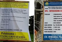 Miliaran Anggaran Covid-19 Digunakan untuk Proyek Pembangunan di BPSDM Sultra Miliaran Anggaran Covid-19 Digunakan untuk Proyek Pembangunan di BPSDM Sultra