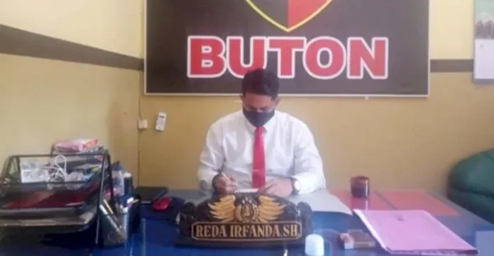Kasat Reskrim Polres Buton, AKP Reda Irfanda