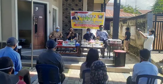 reses_Ajp Reses AJP, Masyarakat Dua Kelurahan di Kendari Minta Pembangunan Infrastruktur