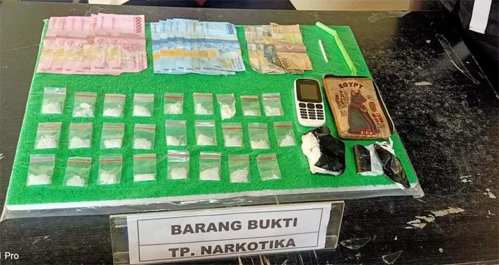 Edarkan Sabu, Buruh Bangunan di Kolut Dibekuk Polisi