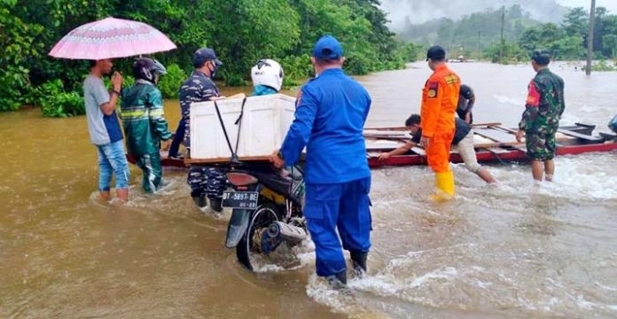 Konut Siaga 1 Banjir, Puluhan Aparat Gabungan Diturunkan