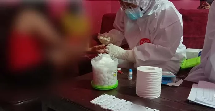 136 Pekerja THM di Baubau Jalani Rapid Test, Hasil Non Reaktif
