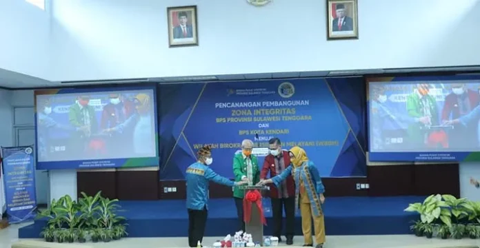 Pemprov Sultra dan Pemkot Kendari Dukung Pembangunan Zona Integritas di BPS