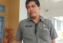 Dinas PUPR Tunda Pembuatan Drainase di SMAN 2 Baubau Kepala Dinas PUPR Kota Baubau Andi Hamzah