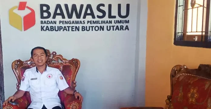 Ketua Bawaslu Butur, Hazamuddin
