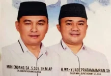 PAN dan Demokrat Usung Endang-Wahyu di Pilkada Konsel Muhammad Endang - Wahyu Ade Pratama