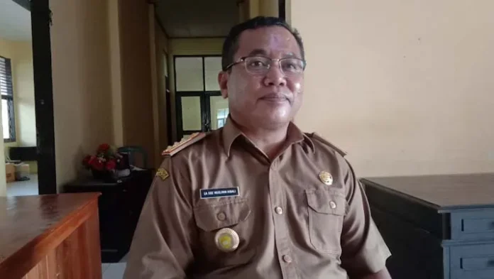 Kepala Pelaksana BPBD Baubau, La Ode Muslimin Hibali