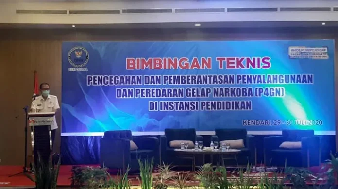 BNNP Sultra Minta Guru Aktif Sosialisasi Bahaya Narkoba