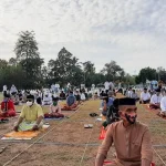 Salat Iduladha di Mubar, Panitia Bagikan Masker
