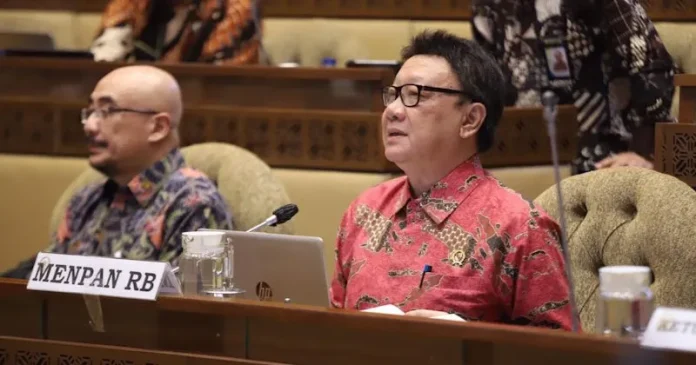 Menteri Pendayagunaan Aparatur Negara dan Reformasi Birokrasi (PAN-RB) Tjahjo Kumolo