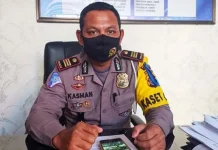 Operasi Patuh di Kolaka Bantu Pemerintah Sosialisasi Adaptasi Kebiasaan Baru Kasat Lantas Polres Kolaka AKP Kasman