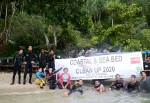 Perayaan HUT 52, Antam Diving Club Bersih Pantai dan Dasar Laut Perayaan HUT 52, Antam Diving Club Bersih Pantai dan Dasar Laut
