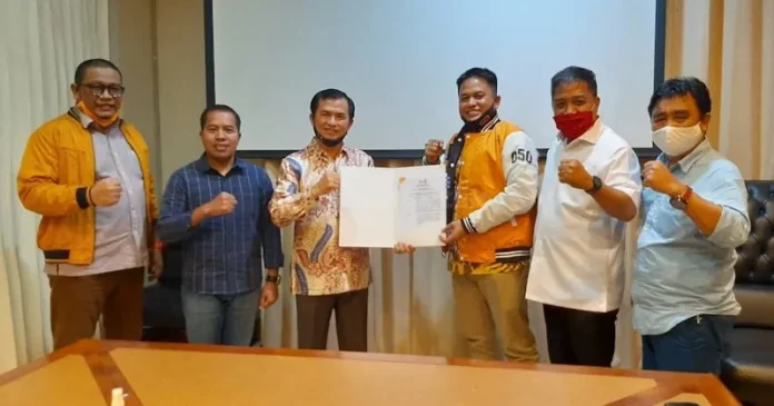 Rusmin - Senawan Dapat Rekomendasi Hanura Maju di Pilkada Konsel 2020