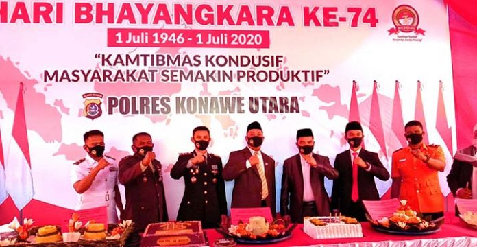 HUT Bhayangkara, Kapolres Konut Ingatkan Personelnya Soal Etika