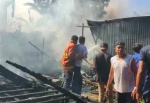 Gudang Terbakar di Baubau, 30 Ton Kapuk Hangus Gudang Terbakar di Baubau, 30 Ton Kapuk Hangus