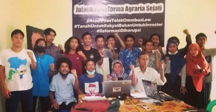 Organisasi Masyarakat Sipil Sultra Tolak Omnibus Law RUU Cilaka