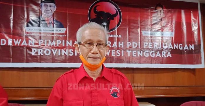 Ketua DPD PDIP Sultra Lukman Abunawas