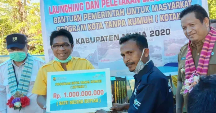 Pemkab Muna Dapat Kucuran Dana Program Kotaku Rp5 Miliar