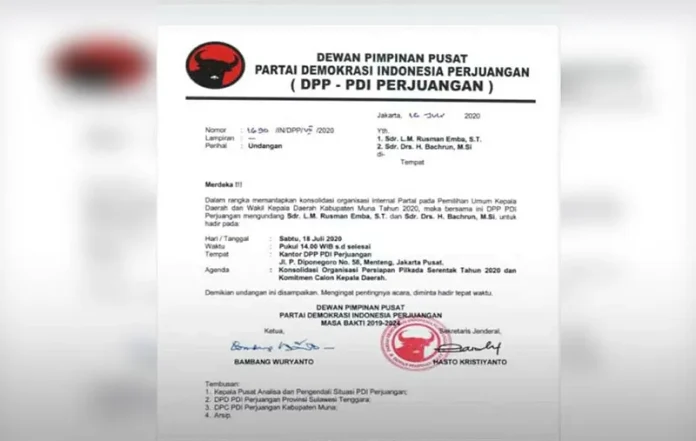DPP PDIP Undang Rusman - Bachrun Ikuti Komitmen Cakada