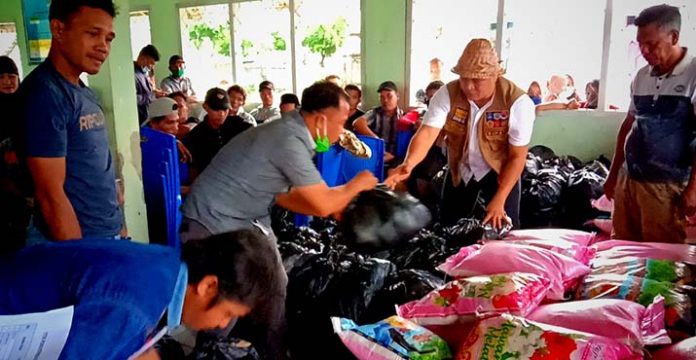 Salurkan Bantuan, Ruksamin Minta Tak Dikaitkan dengan Politik