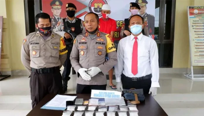 sabu Pengedar Sabu 1,8 Kilo di Kendari Dibekuk, Polisi Hanya Bisa Sita 622 Gram