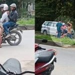 Pemuda Bertato Ancam Pengguna Jalan Pakai Sajam Depan Kampus UHO Pemuda Bertato Ancam Pengguna Jalan Pakai Sajam Depan Kampus UHO