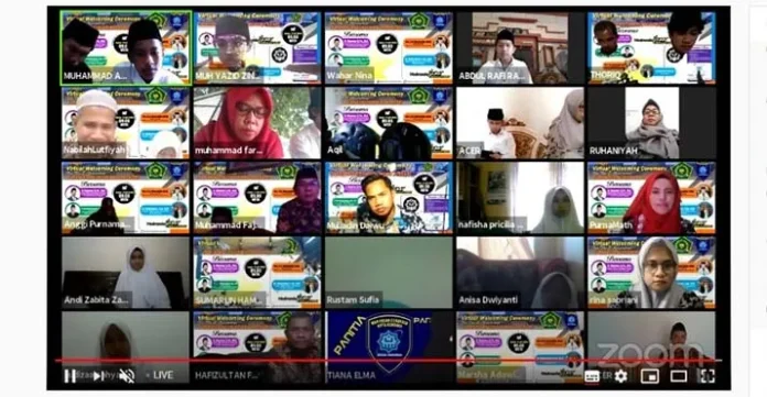 Serah Terima 96 Siswa Baru MAN IC Kendari Digelar Daring