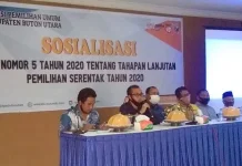 KPU Butur Target 80 Persen Wajib Pilih Salurkan Hak Suaranya KPU Butur Target 80 Persen Wajib Pilih Salurkan Hak Suaranya