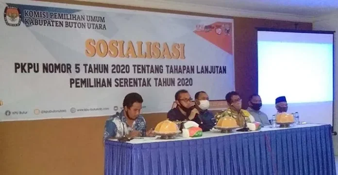 KPU Butur Target 80 Persen Wajib Pilih Salurkan Hak Suaranya