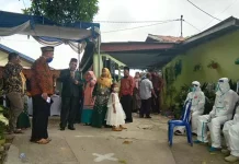 Minimalisir Penularan, Tim Evakuasi Pernikahan Covid-19 Baubau Mulai Awasi Resepsi Pernikahan Minimalisir Penularan, Tim Evakuasi Pernikahan Covid-19 Baubau Mulai Awasi Resepsi Pernikahan
