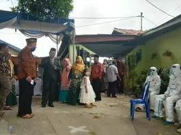 Minimalisir Penularan, Tim Evakuasi Pernikahan Covid-19 Baubau Mulai Awasi Resepsi Pernikahan Minimalisir Penularan, Tim Evakuasi Pernikahan Covid-19 Baubau Mulai Awasi Resepsi Pernikahan