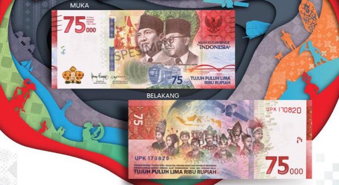 Begini Cara Mendapatkan Uang Kertas Pecahan Rp75.000 yang Diluncurkan BI