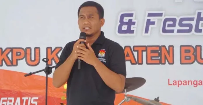 Koordinator Divisi Teknis Penyelenggaraan KPU Butur, Sairman Sahadia