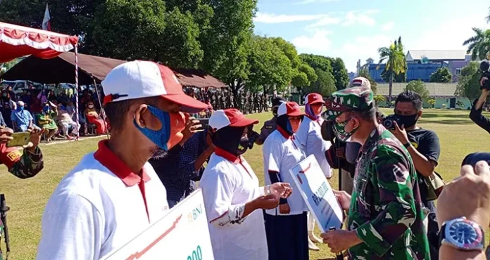 Terdampak COVID-19, 1000 Pelaku UMKM di Sultra Dapat Bantuan Modal BNI Kerjasama Pangdam Hasanuddin