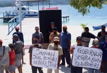 Tercekik Ekonomi, Warga Bajo Protes Pulau Bokori Tak Kunjung Dibuka Tercekik Ekonomi, Warga Bajo Protes Pulau Bokori Tak Kunjung Dibuka