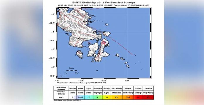 Butur Kembali Diguncang Gempa Magnitudo 2,9