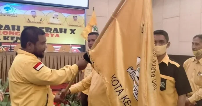 Putra Ridwan Bae Terpilih Aklamasi Pimpin Golkar Kendari