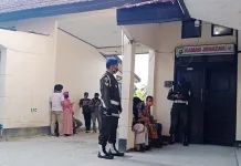 Jenazah Babinsa di Bombana Diautopsi di RS Bhayangkara Kendari Jenazah Babinsa di Bombana Diautopsi di RS Bhayangkara Kendari