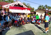 Polsek Pakue Gandeng Komunitas Sepeda Kampanye Memakai Masker Polsek Pakue Gandeng Komunitas Sepeda Kampanye Memakai Masker