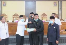 DPRD Terima Laporan Keuangan Pemkab Konsel 2019 untuk Dievaluasi DPRD Terima Laporan Keuangan Pemkab Konsel 2019 untuk Dievaluasi