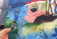 Lewat Mural, Kemerdekaan dan Perlawanan terhadap Covid-19 Diekspresikan Lewat Mural, Kemerdekaan dan Perlawanan terhadap Covid-19 Diekspresikan