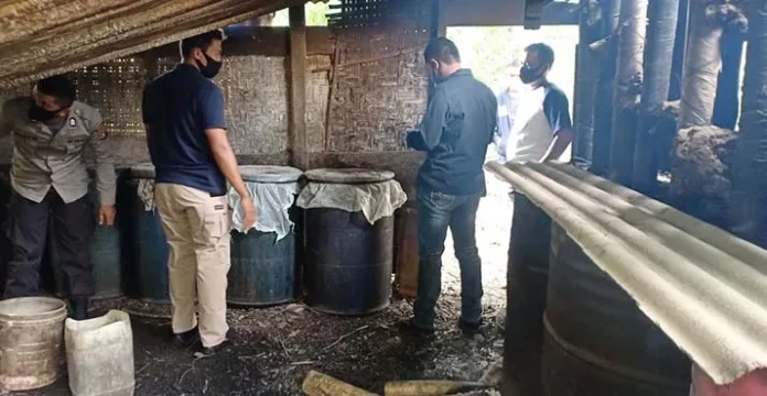 Polres Wakatobi Grebek Pabrik Arak di Wangiwangi Selatan