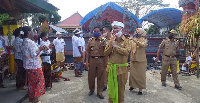 Hadiri Perayaan Keagamaan Umat Hindu, Ini Pesan Surunuddin