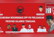 Belum Diumumkan, Nama-nama Cakada Usungan PDIP Sudah Beredar Besok, PDIP Umumkan Empat Bakal Paslon di Pilkada Serentak Sultra, Berikut Nama-namanya