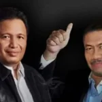 Punya Modal Empat Partai, Rusman Emba Yakin Dua Periode LM Rusman Emba - Bachrun Labuta