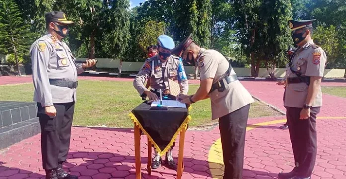 Empat Perwira Polres Buton Berganti