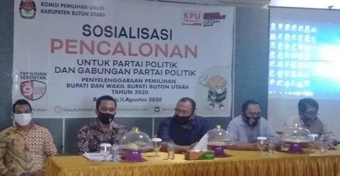 KPU Butur Bakal Terapkan Protokol Kesehatan Saat Pendaftaran Paslon