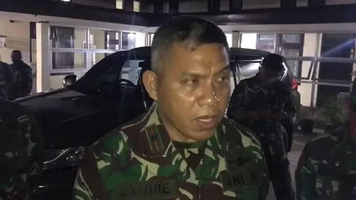 Komandan Korem (Danrem) 143/Haluoleo, Brigjen TNI Jannie Siahaan