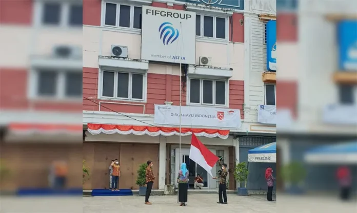 FIFGROUP Cabang Kendari Gelar Upacara Kemerdekaan RI ke-75